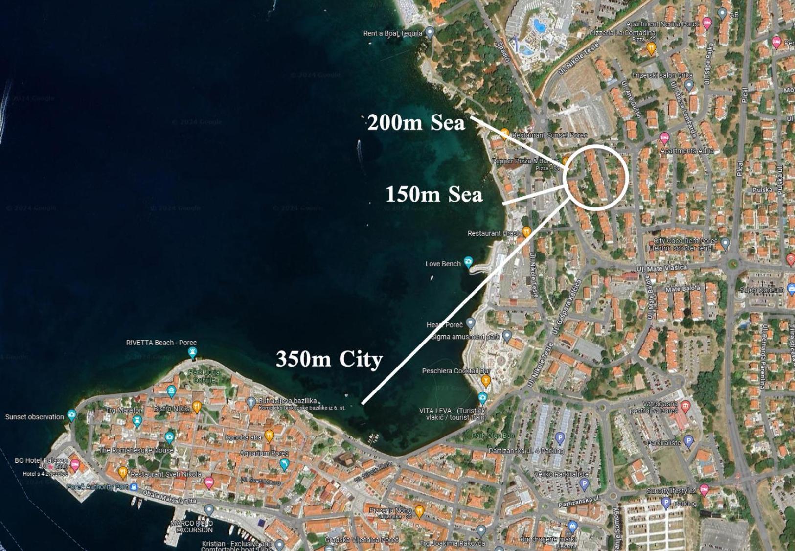 Apartmán Kala Premium Studio Poreč Exteriér fotografie